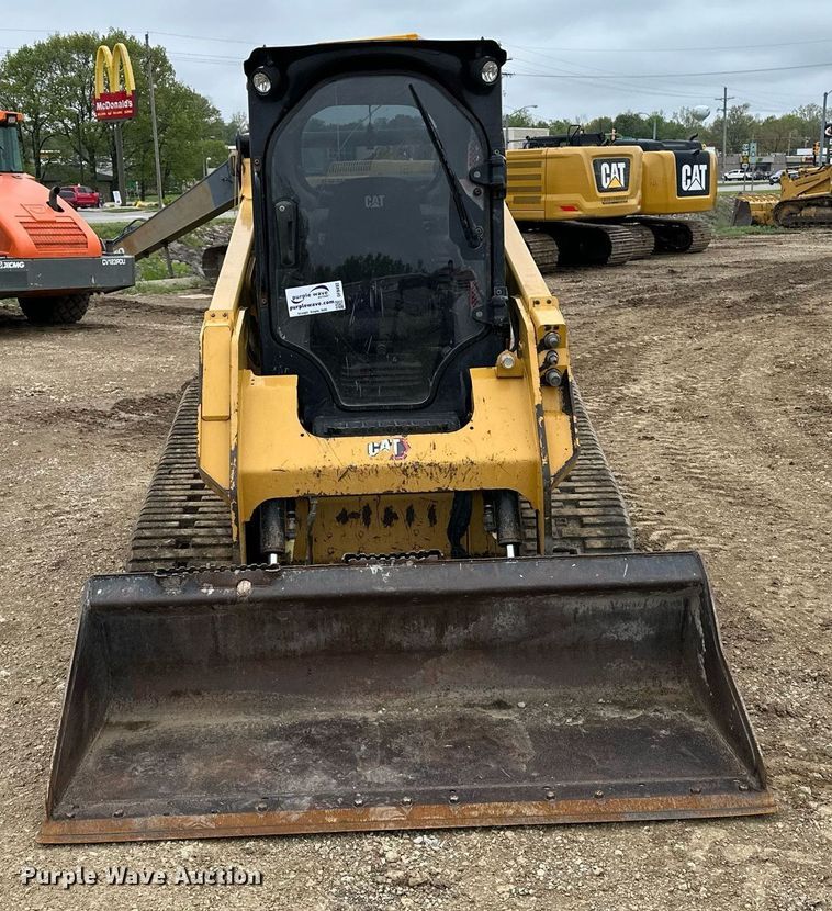 image for item DF8492 2020 Caterpillar 259D3 tracked skid steer loader