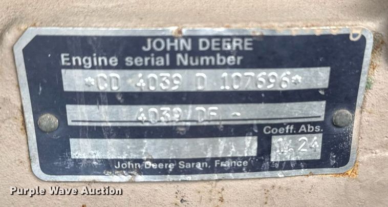 image for item DM5724 Ingersoll Rand P185 air compressor