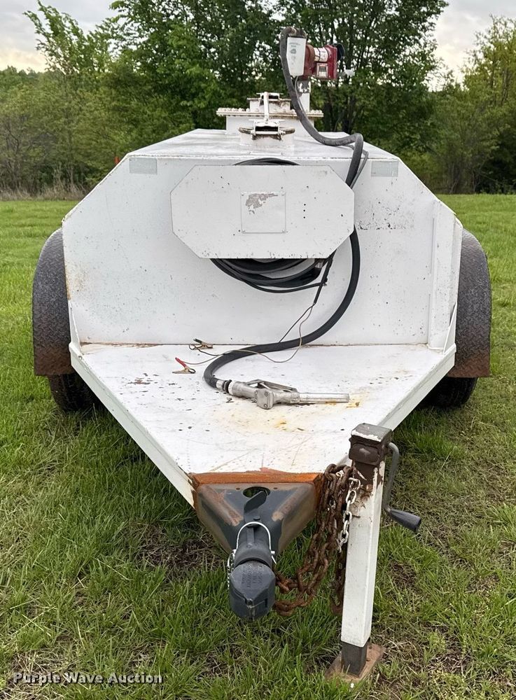 image for item DM5726 Shop built fuel trailer