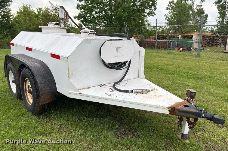 image for item DM5726 Shop built fuel trailer