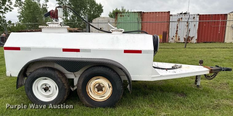 image for item DM5726 Shop built fuel trailer
