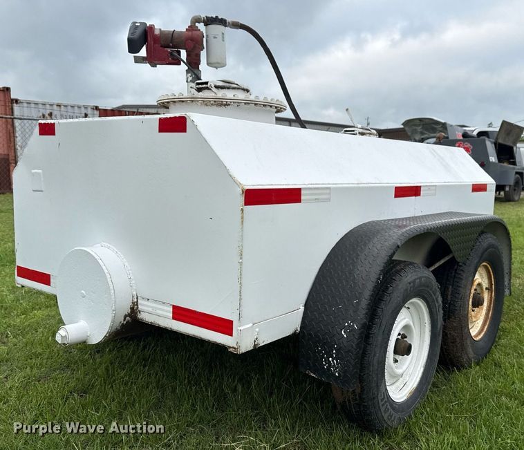 image for item DM5726 Shop built fuel trailer
