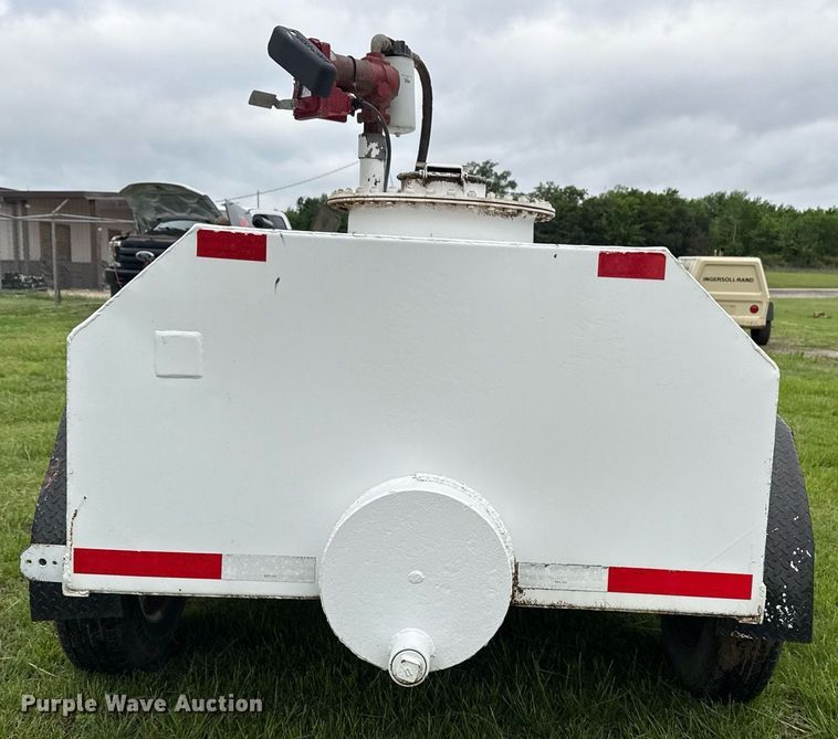image for item DM5726 Shop built fuel trailer