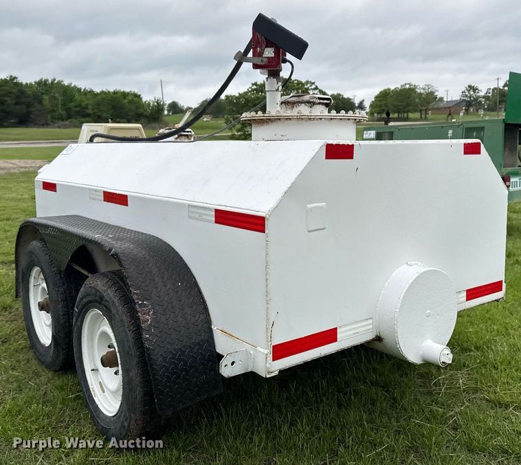 image for item DM5726 Shop built fuel trailer