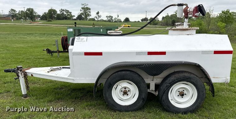 image for item DM5726 Shop built fuel trailer