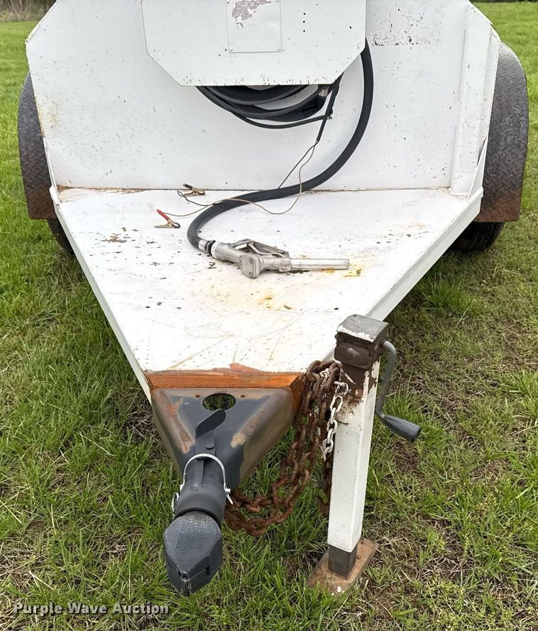 image for item DM5726 Shop built fuel trailer