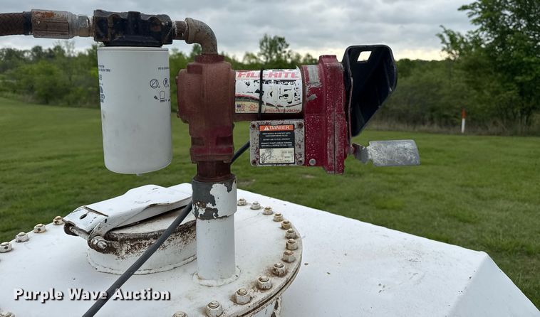 image for item DM5726 Shop built fuel trailer