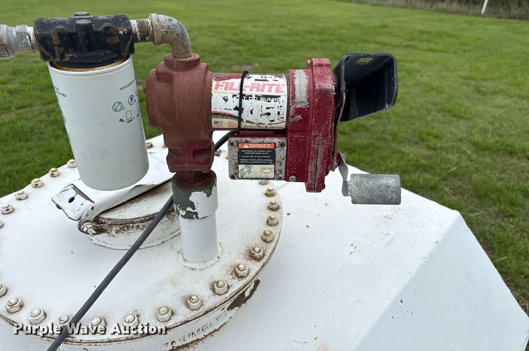 image for item DM5726 Shop built fuel trailer