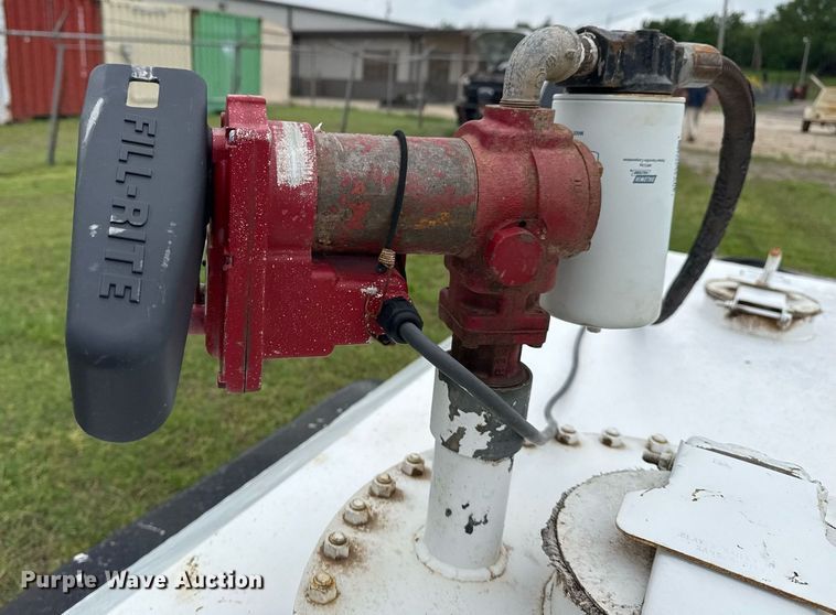 image for item DM5726 Shop built fuel trailer