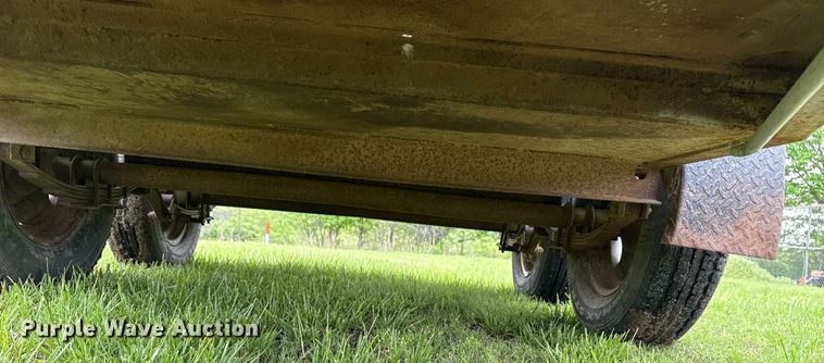 image for item DM5726 Shop built fuel trailer