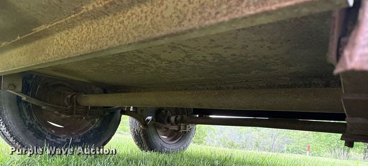 image for item DM5726 Shop built fuel trailer