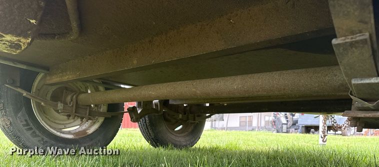 image for item DM5726 Shop built fuel trailer