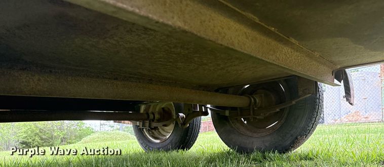 image for item DM5726 Shop built fuel trailer