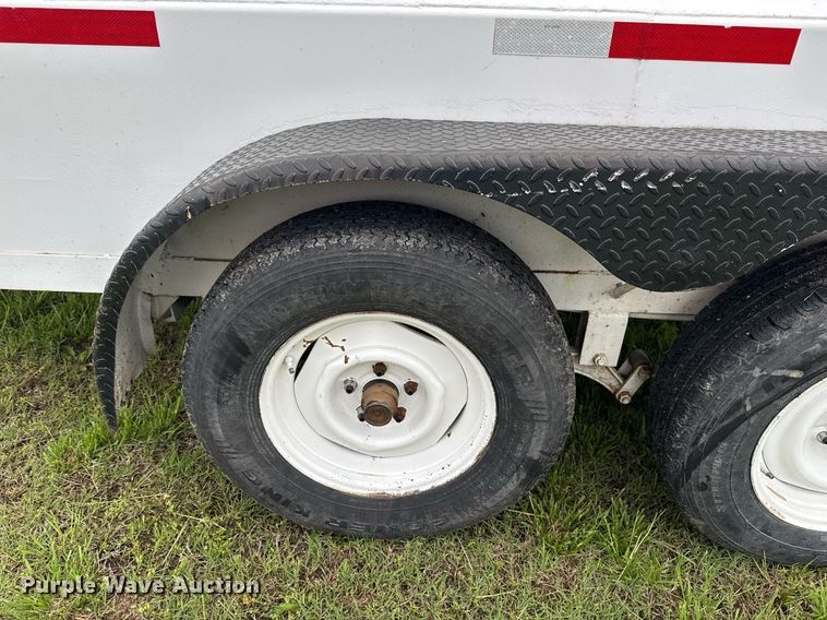 image for item DM5726 Shop built fuel trailer