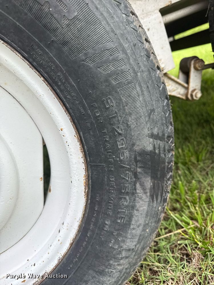 image for item DM5726 Shop built fuel trailer