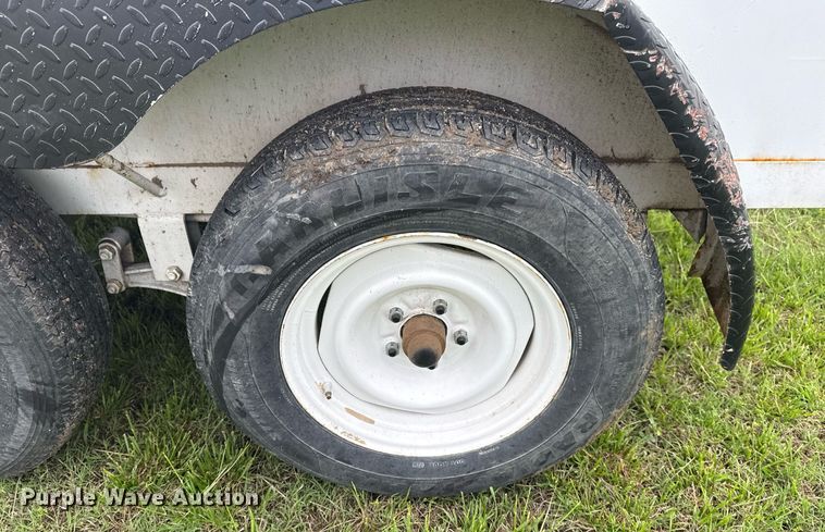 image for item DM5726 Shop built fuel trailer