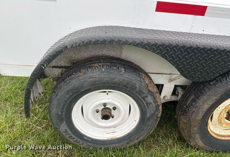 image for item DM5726 Shop built fuel trailer