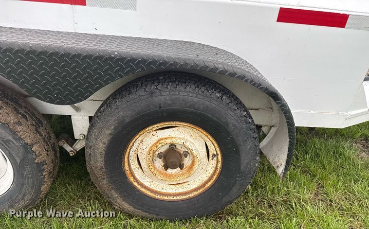 image for item DM5726 Shop built fuel trailer