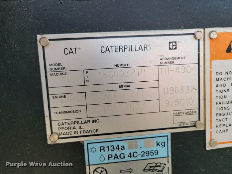image for item DN3730 1997 Caterpillar 973D track loader
