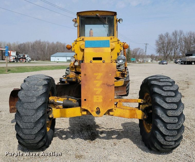 image for item DN3734 1972 Wabco 777B rigid frame motor grader