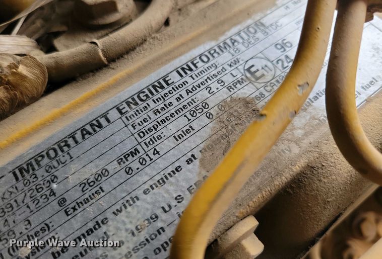 image for item DN3737 1999 Caterpillar 246 skid steer loader