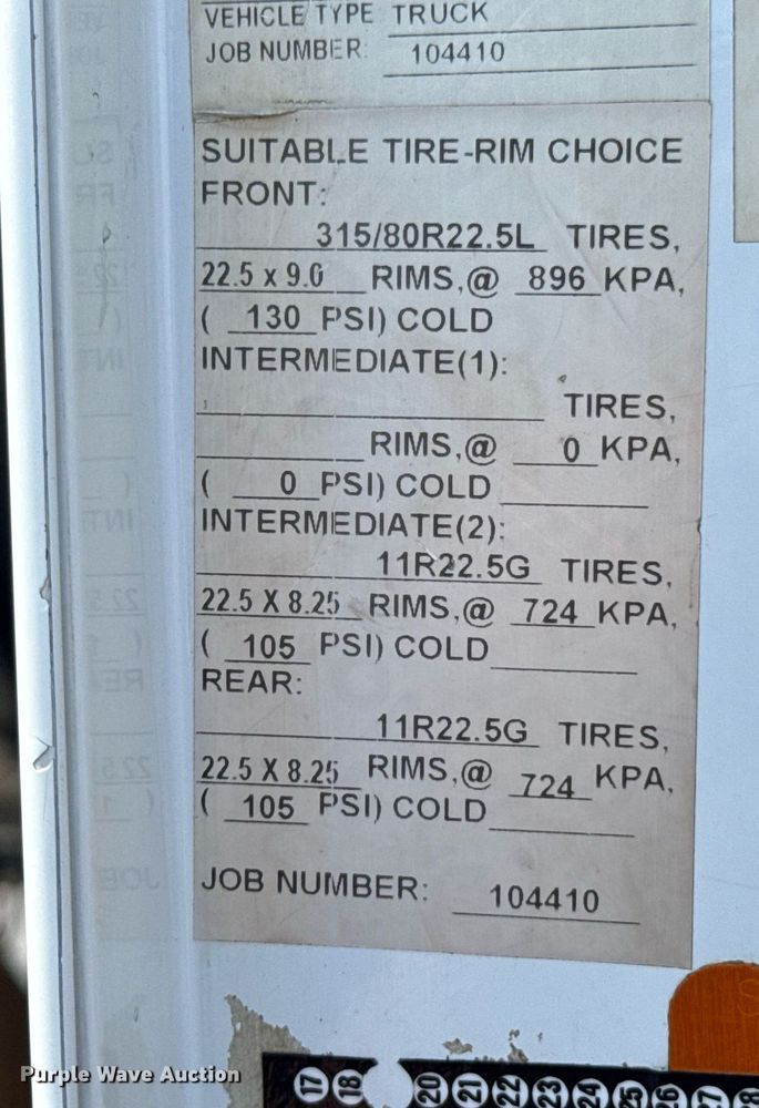 image for item DO0732 2006 Sterling L-Line dump truck