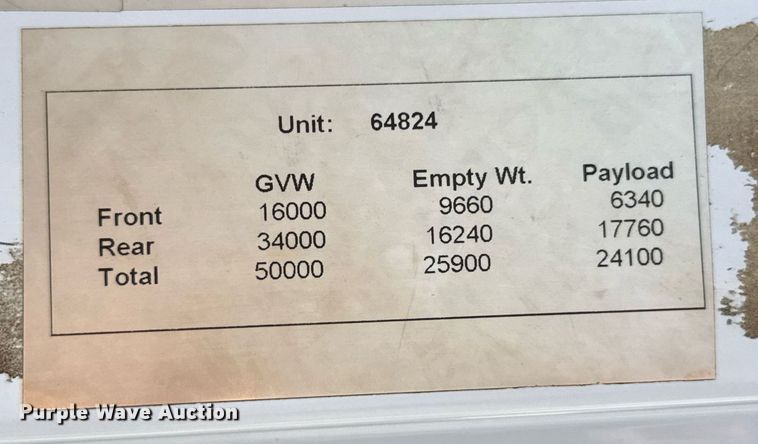 image for item DO0732 2006 Sterling L-Line dump truck