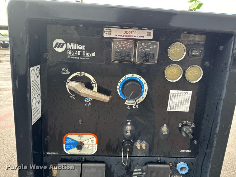 image for item DO0792 Miller Big 40 Diesel welder/generator