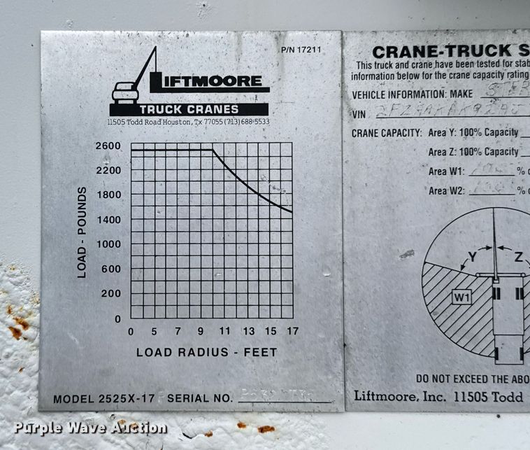 image for item DO0802 2002 Sterling Acterra utility / service truck