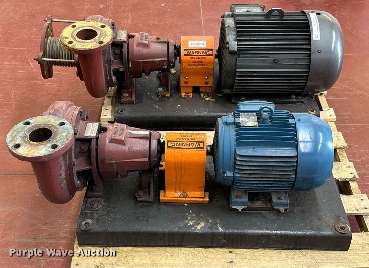 image for item DO0912 (2) centrifugal pumps