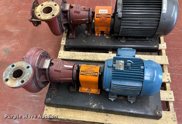 image for item DO0912 (2) centrifugal pumps
