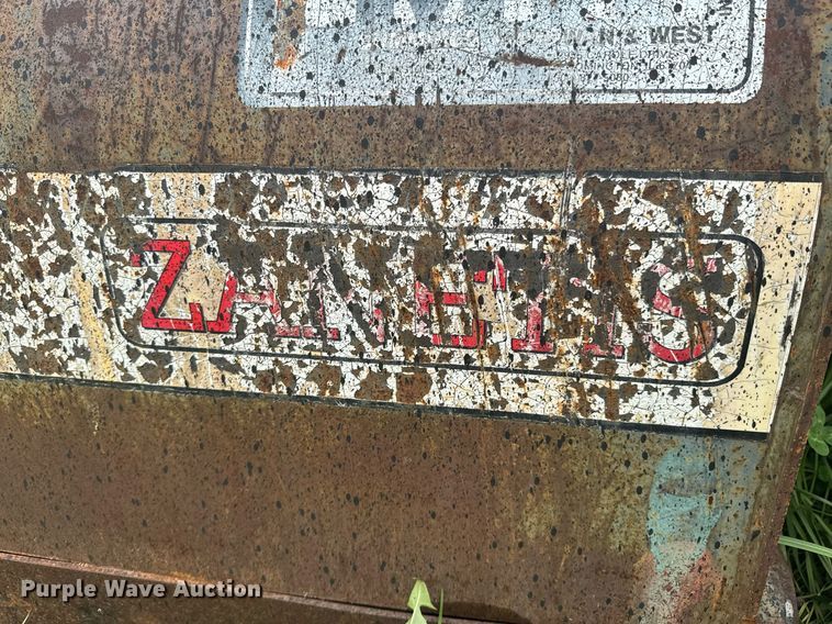 image for item DO0926 Zanetis skid steer cold planer