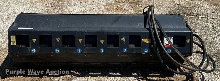 image for item DO0932 2022 Mower King SSVR72 skid steer vibratory roller