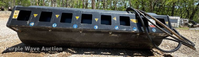 image for item DO0932 2022 Mower King SSVR72 skid steer vibratory roller