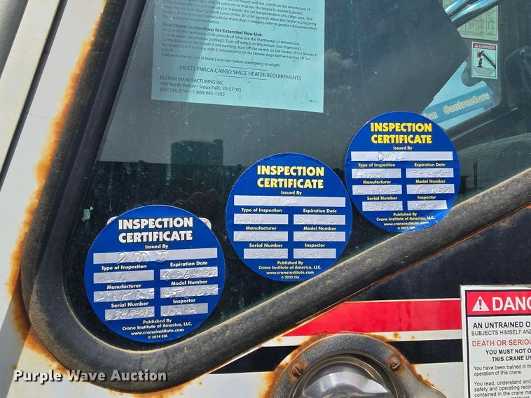 image for item DP3581 1983 FMC Link-Belt HTC-1055 crane