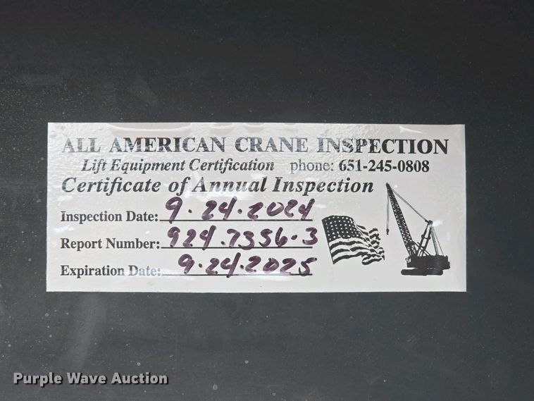 image for item DP3581 1983 FMC Link-Belt HTC-1055 crane