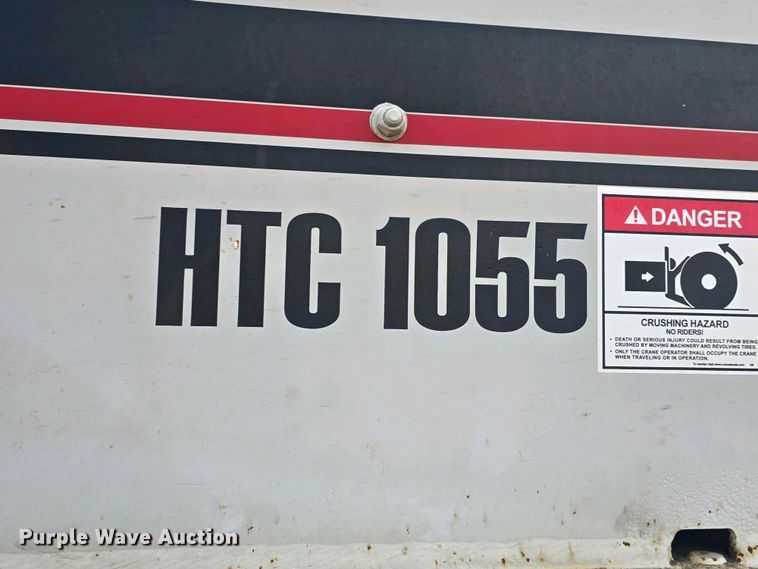 image for item DP3581 1983 FMC Link-Belt HTC-1055 crane