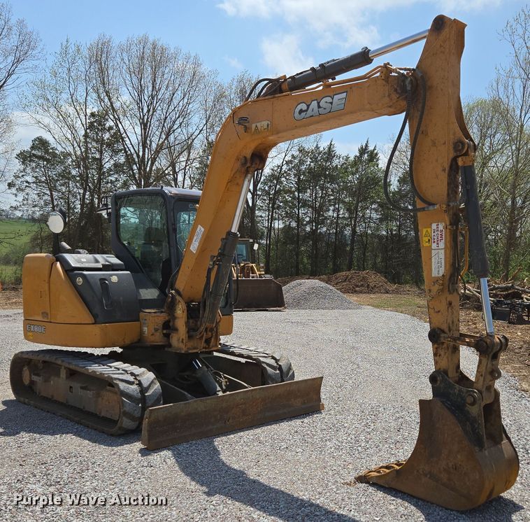 image for item DP6342 2016 Case CX80C mini excavator