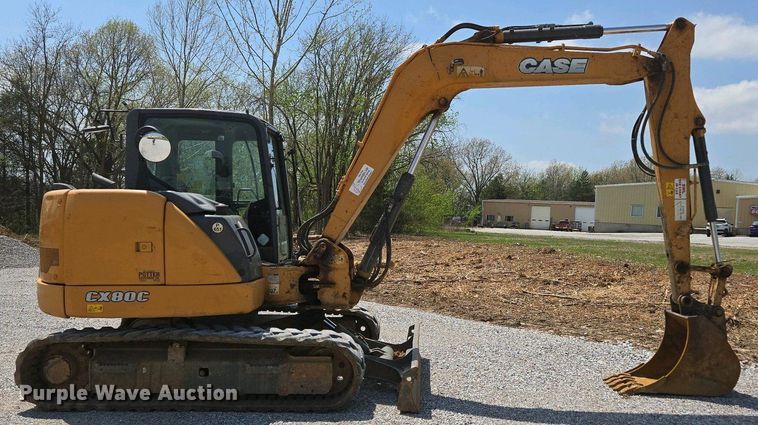 image for item DP6342 2016 Case CX80C mini excavator