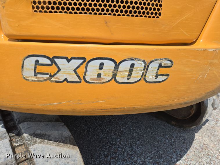 image for item DP6342 2016 Case CX80C mini excavator