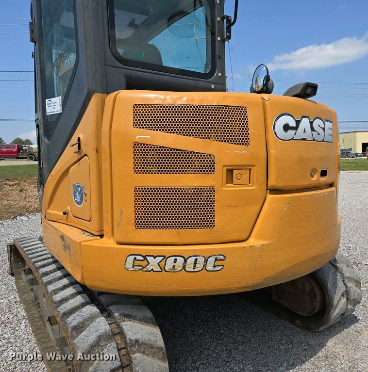 image for item DP6342 2016 Case CX80C mini excavator