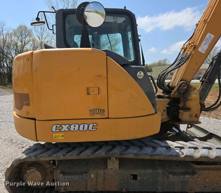 image for item DP6342 2016 Case CX80C mini excavator