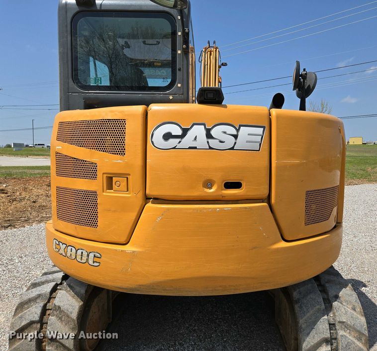 image for item DP6342 2016 Case CX80C mini excavator