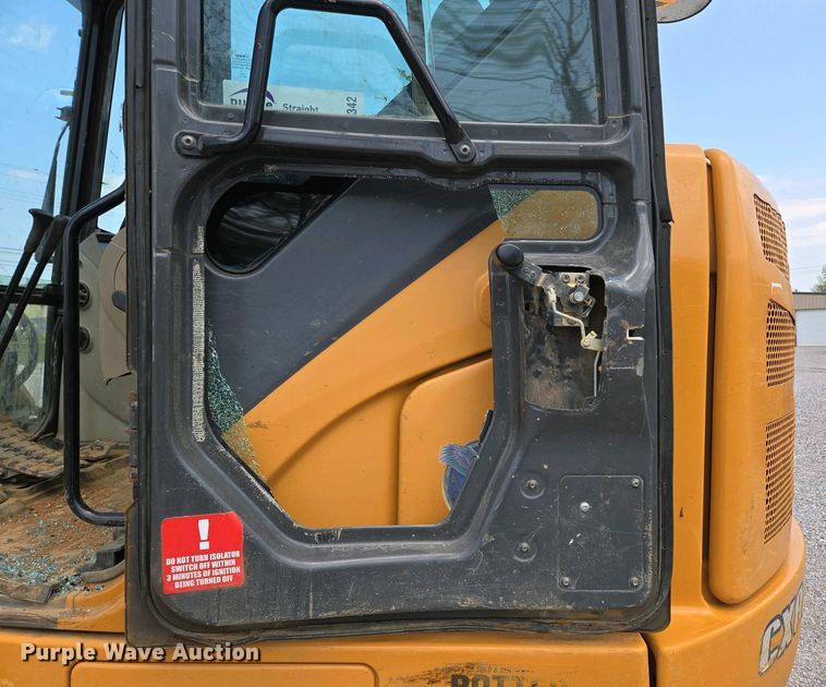 image for item DP6342 2016 Case CX80C mini excavator
