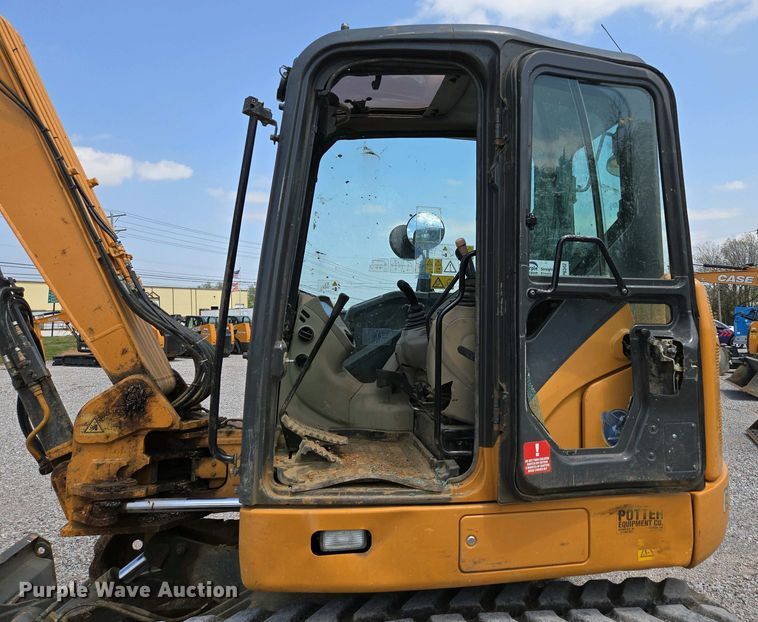 image for item DP6342 2016 Case CX80C mini excavator