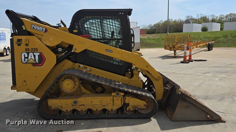 image for item DP6353 2021 Caterpillar 299D3 tracked skid steer loader
