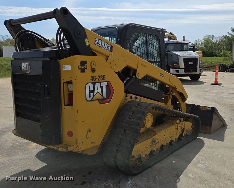 image for item DP6353 2021 Caterpillar 299D3 tracked skid steer loader