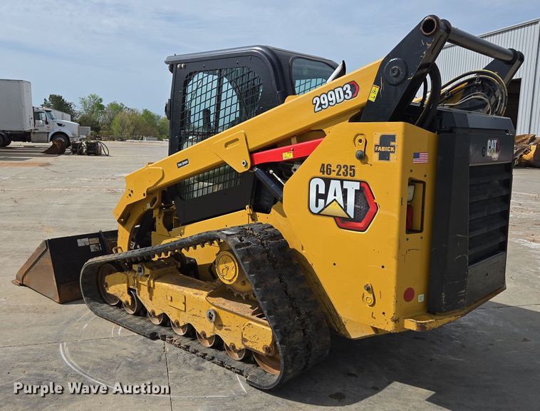 image for item DP6353 2021 Caterpillar 299D3 tracked skid steer loader
