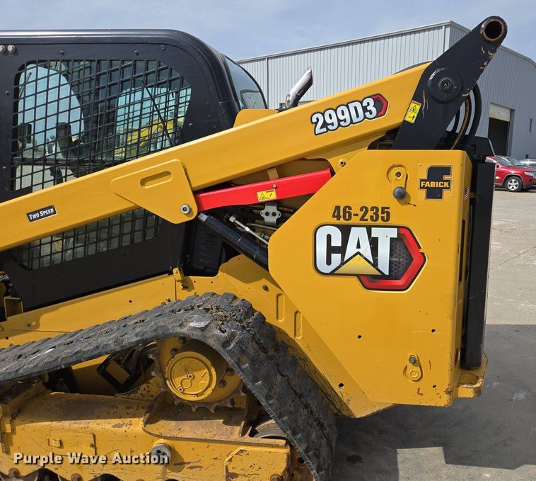image for item DP6353 2021 Caterpillar 299D3 tracked skid steer loader