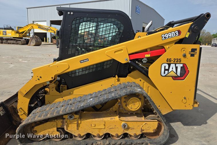 image for item DP6353 2021 Caterpillar 299D3 tracked skid steer loader